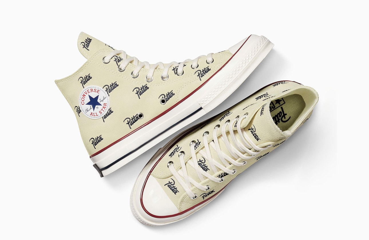Patta x Converse Chuck 70 "Mini Logo" (Egret)