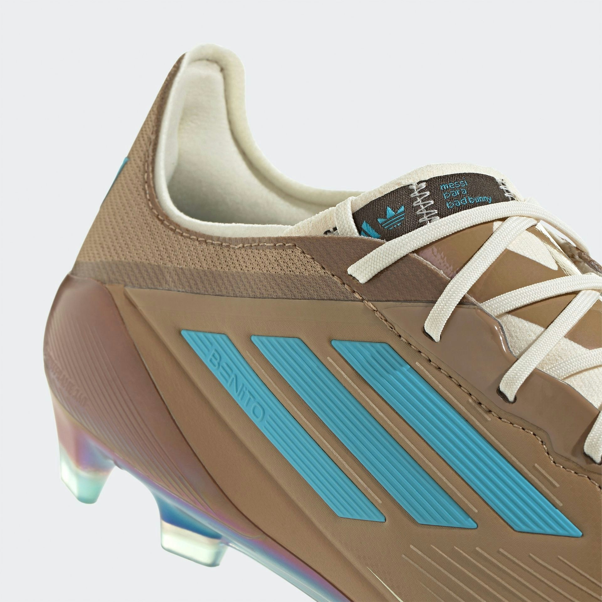 Bad Bunny x Lionel Messi x adidas F50 "Bright Cyan"