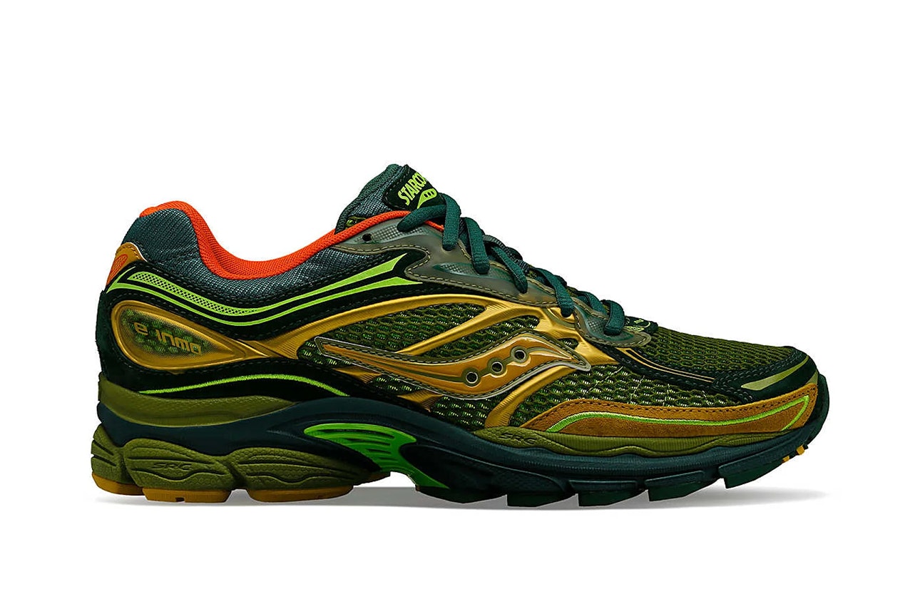 Starcow Paris x Saucony Progrid Omni 9 "Green/Orange"