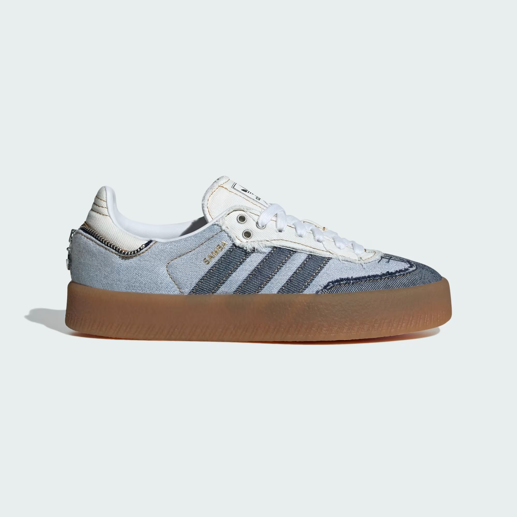 atmos x adidas Sambae "Stacked Denim"