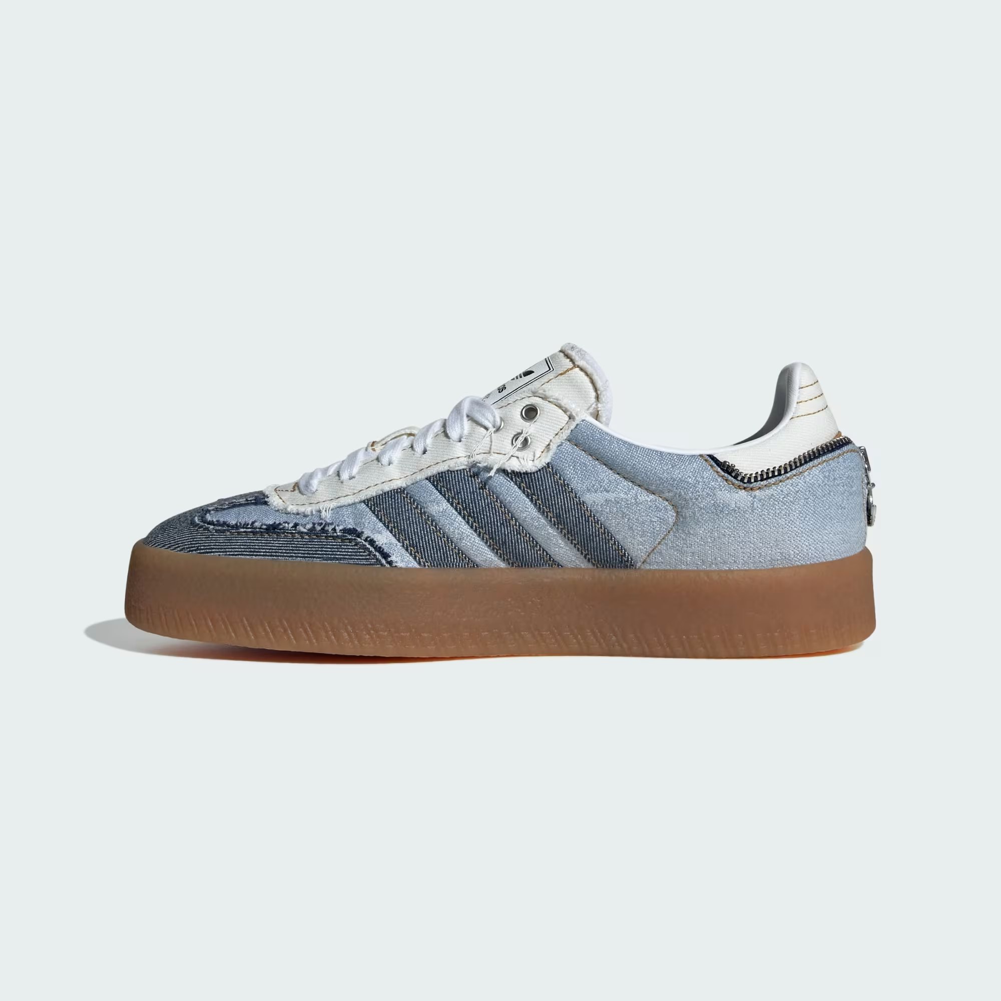 atmos x adidas Sambae "Stacked Denim"