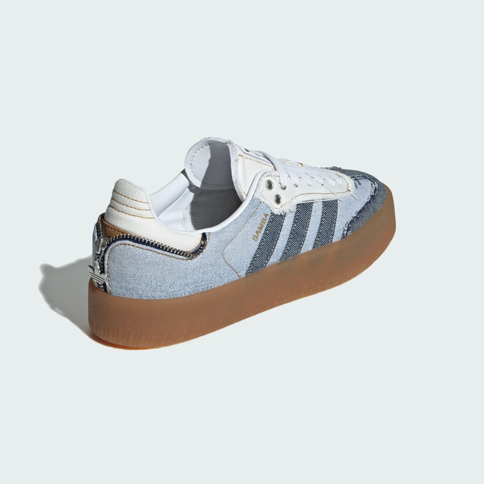 atmos x adidas Sambae "Stacked Denim"