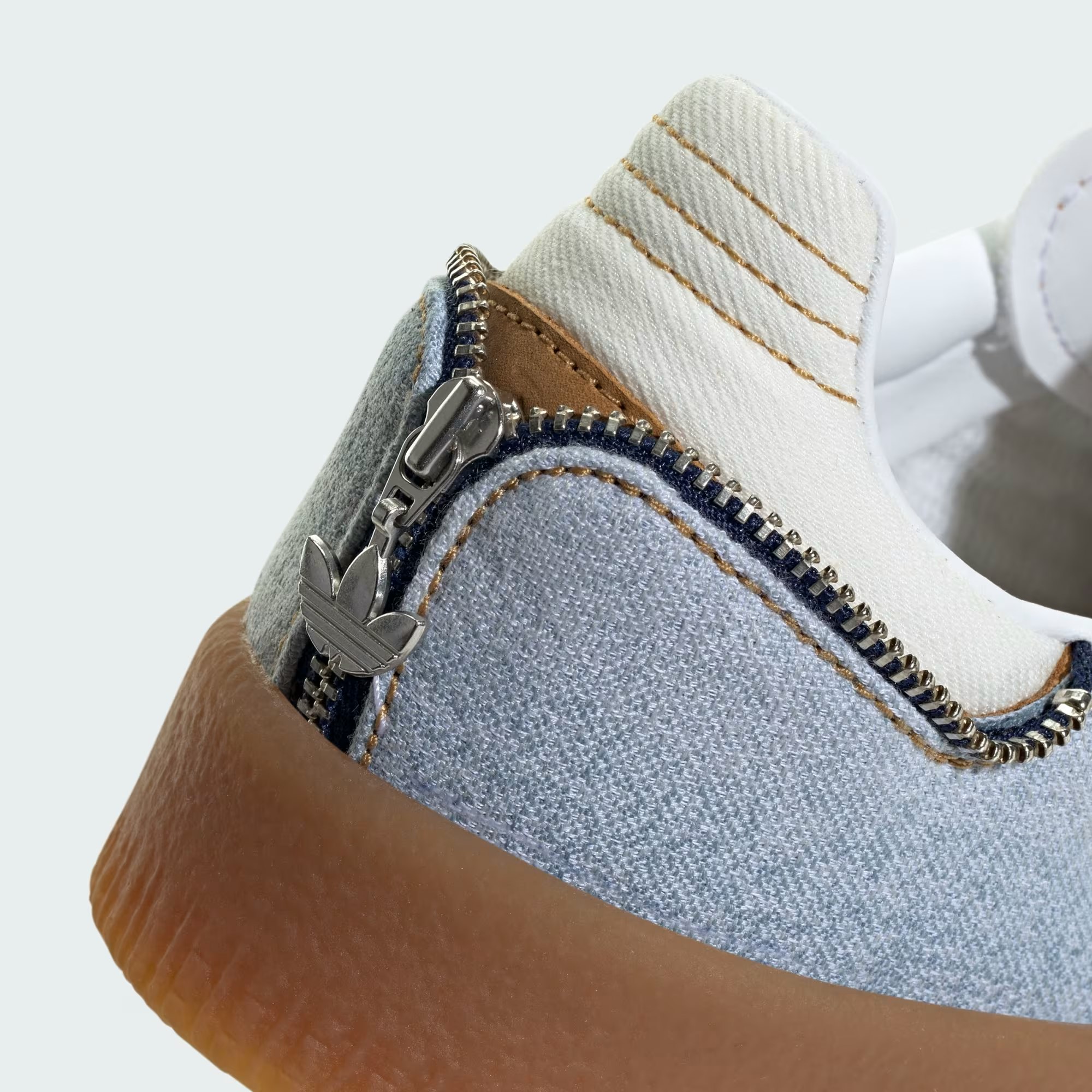 atmos x adidas Sambae "Stacked Denim"