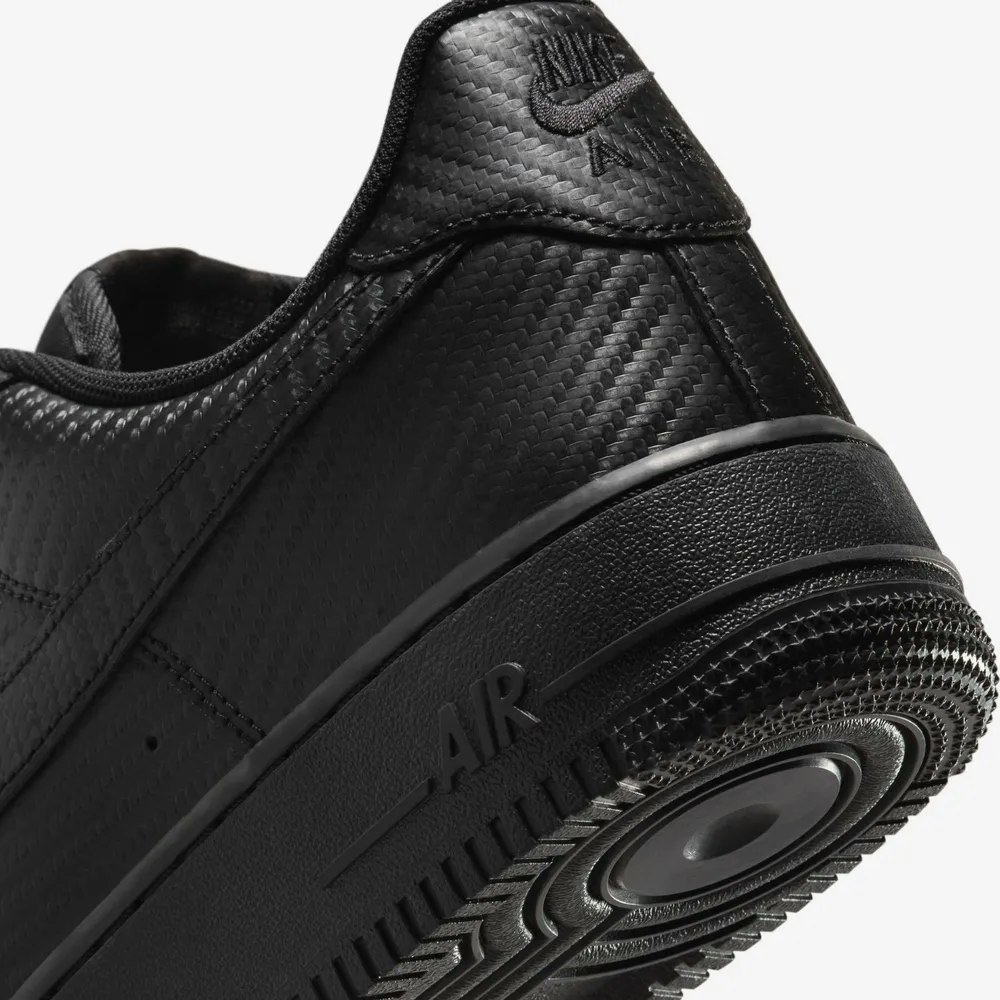 Nike Air Force 1 Low "Black Carbon Fiber"