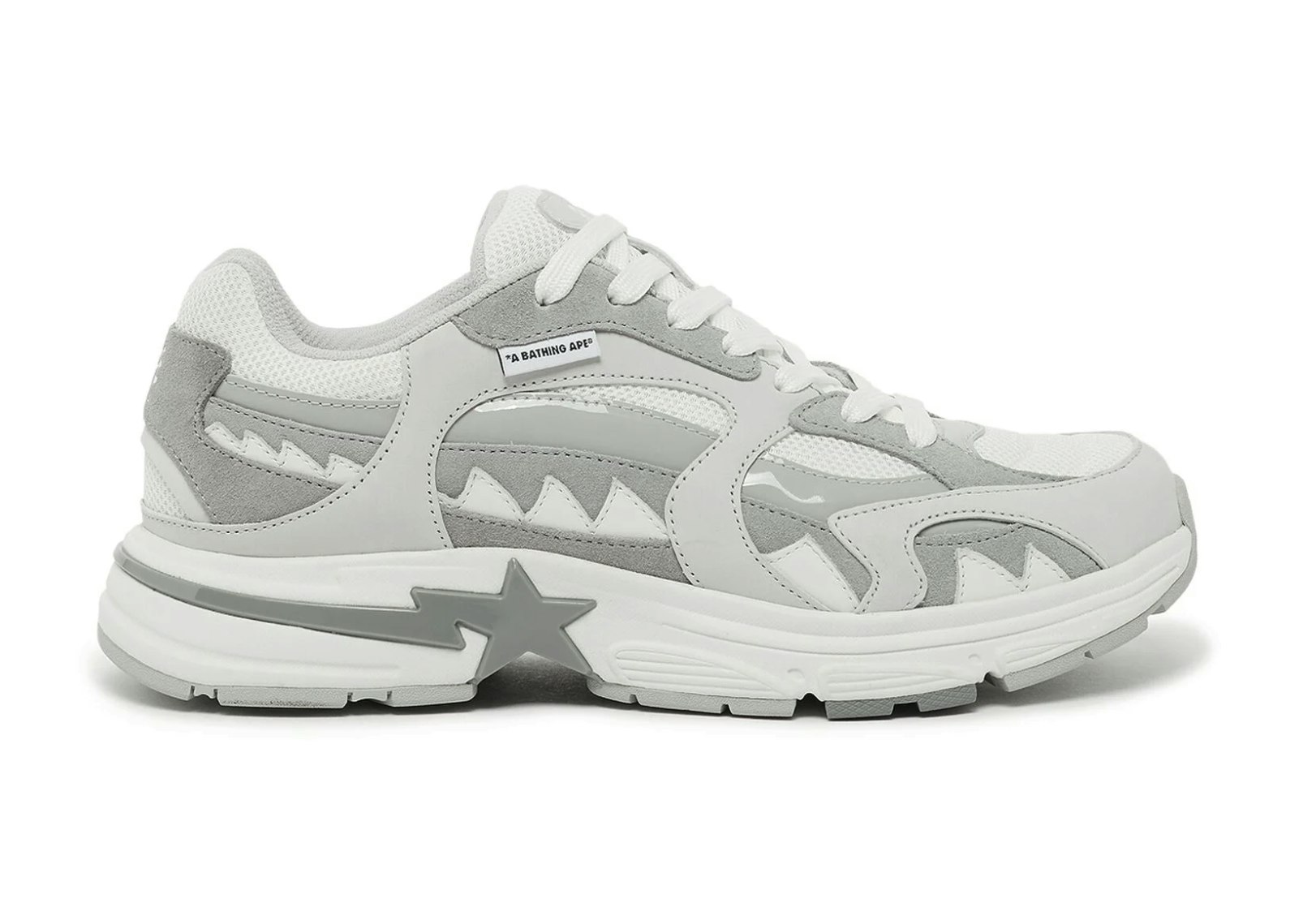 A Bathing Ape Sports Runner M2 "Grey White"