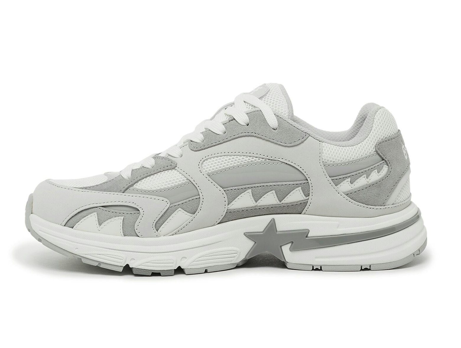 A Bathing Ape Sports Runner M2 "Grey White"
