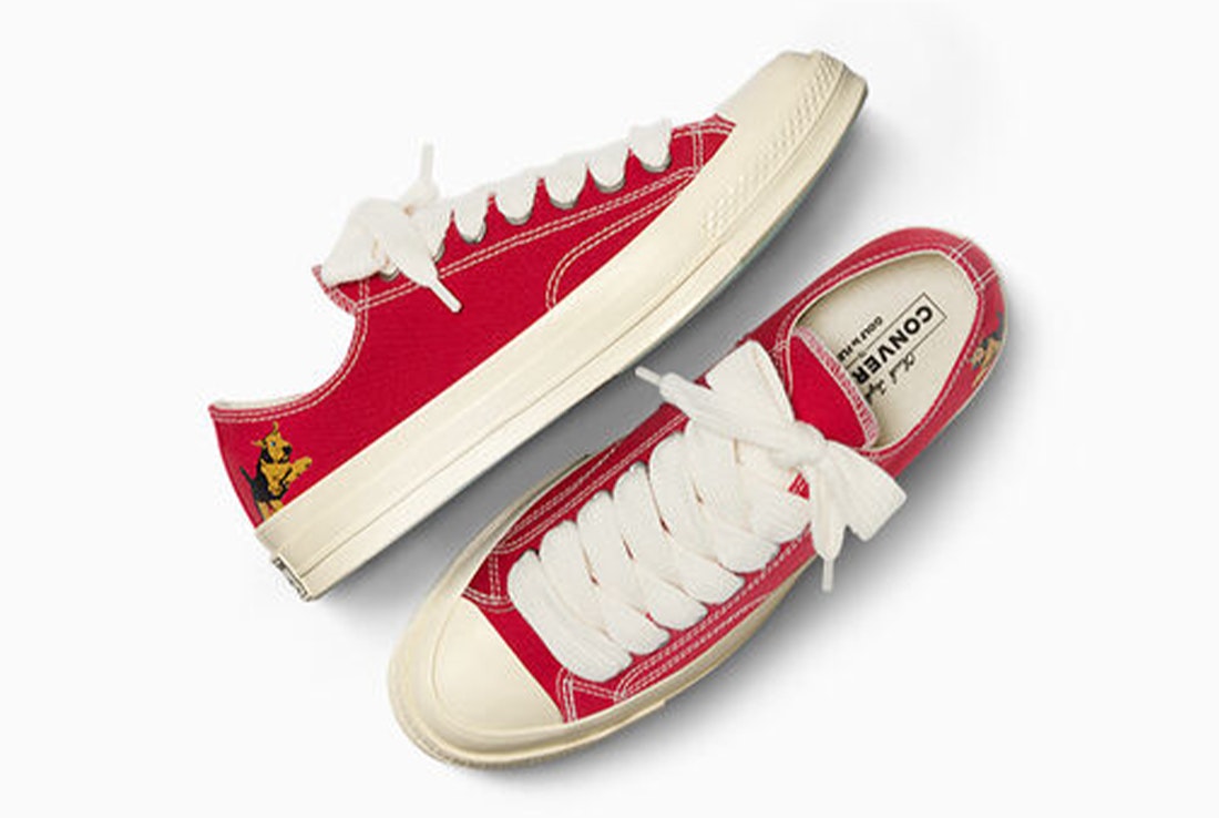 GOLF le FLEUR x Converse Chuck 70 Low "Darryl" (Salsa)