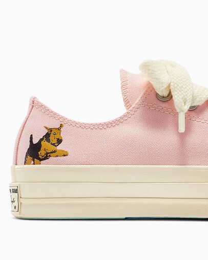 GOLF le FLEUR x Converse Chuck 70 Low "Darryl" (Rose Quartz)