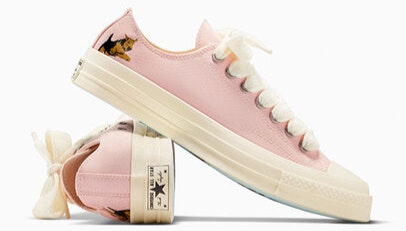 GOLF le FLEUR x Converse Chuck 70 Low "Darryl" (Rose Quartz)