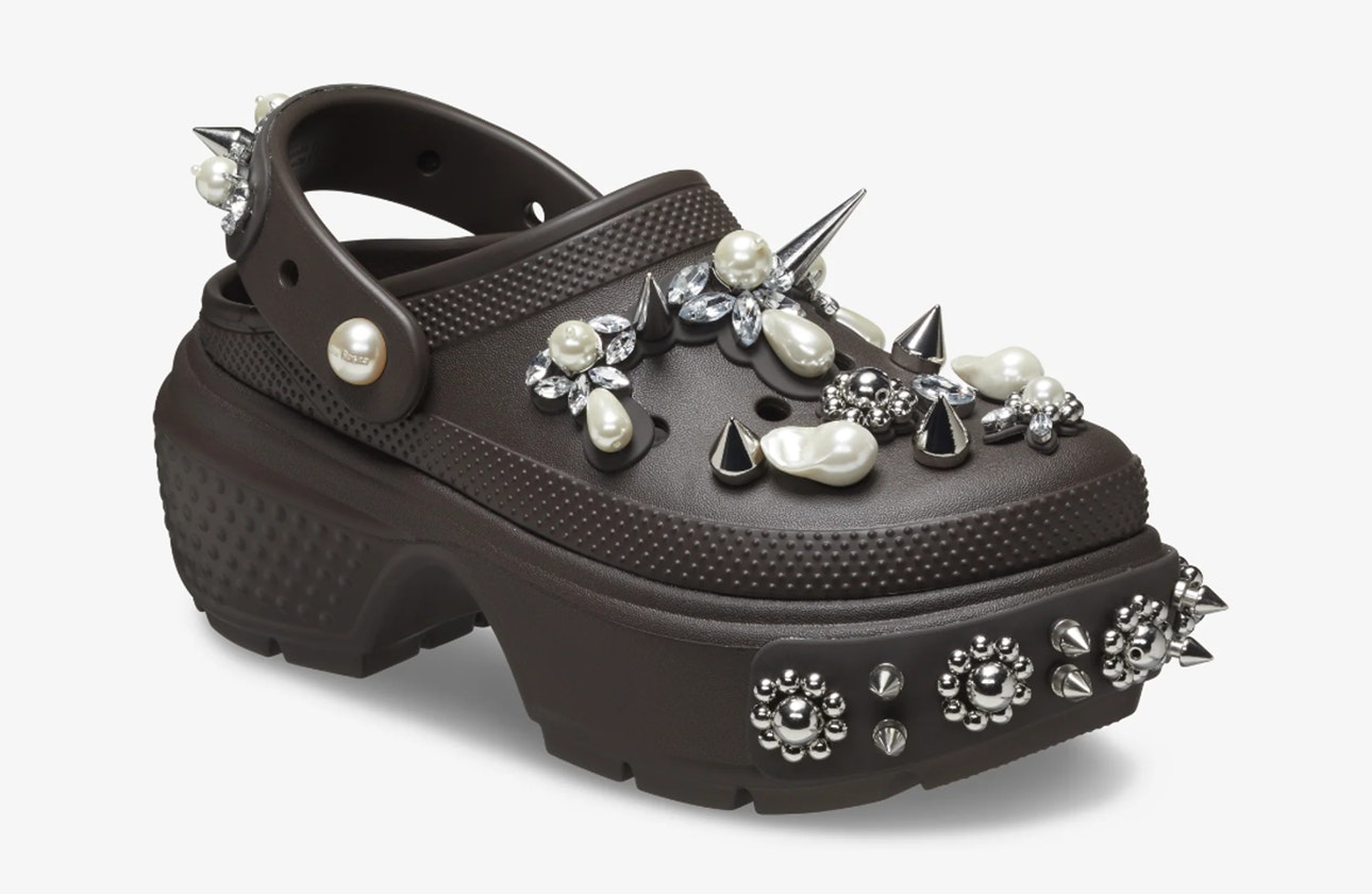  Simone Rocha x Crocs Stomp Clog "Espresso"