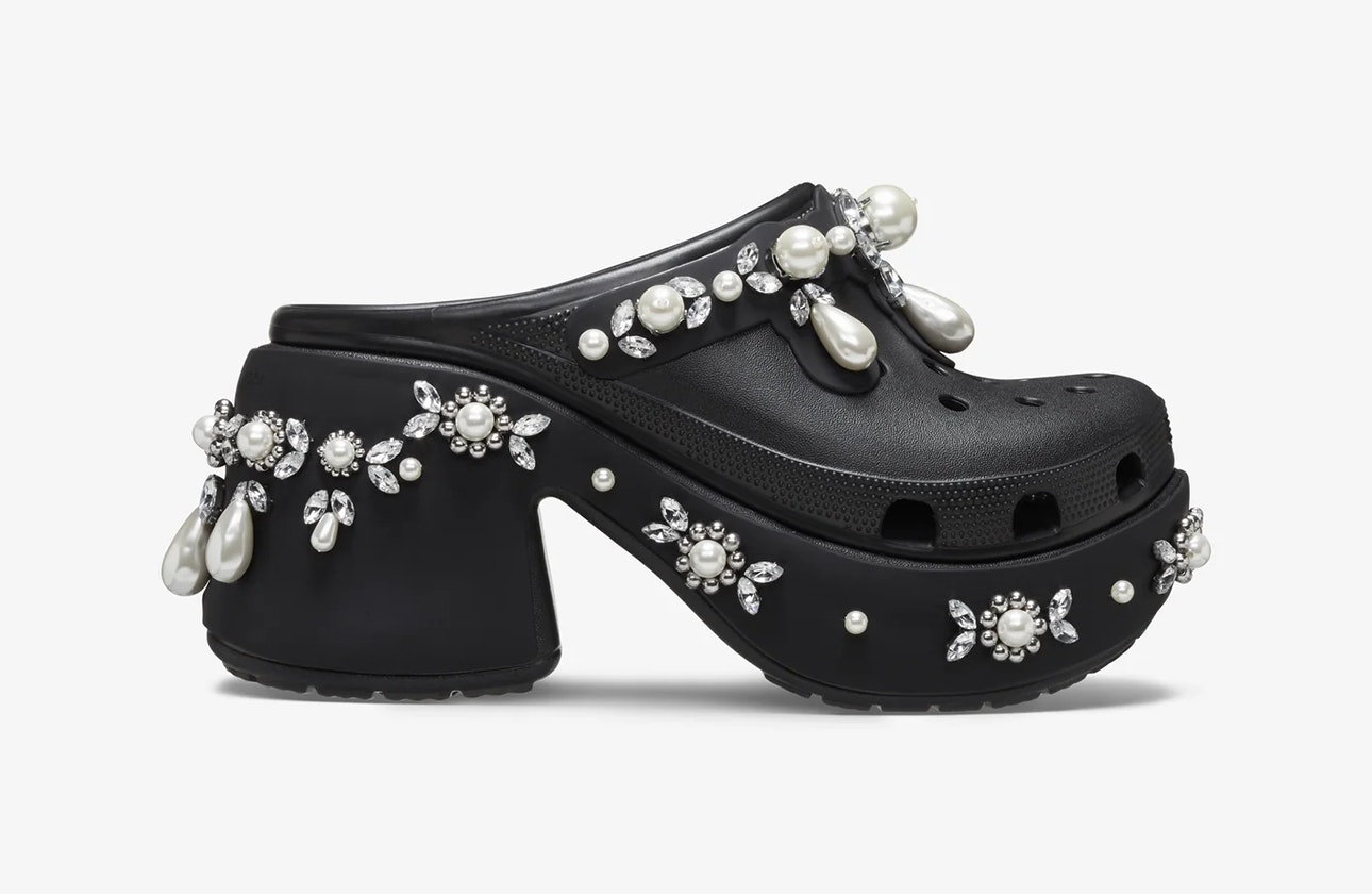 Simone Rocha x Crocs Siren Clog "Black"