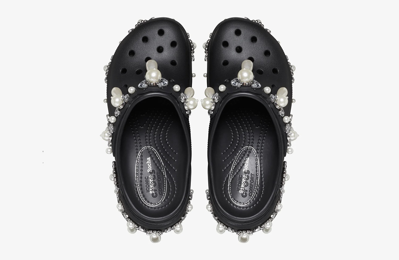 Simone Rocha x Crocs Siren Clog "Black"