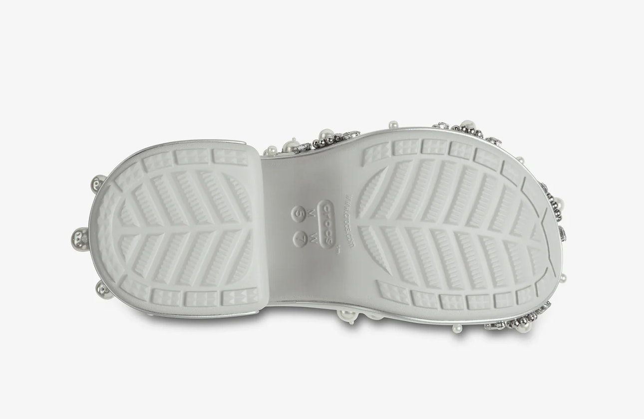 Simone Rocha x Crocs Siren Clog "Silver"