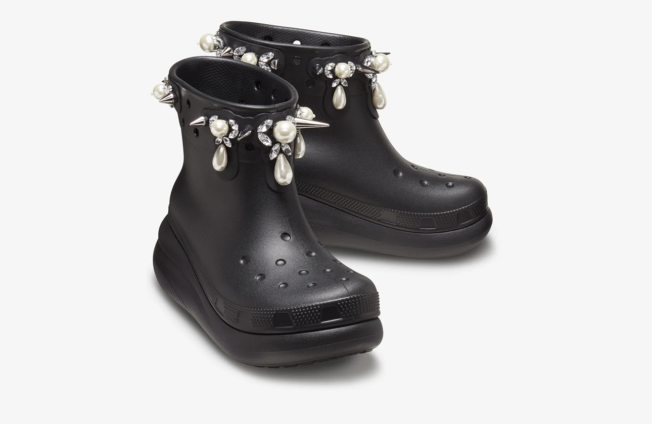 Simone Rocha x Crocs Crush Boot "Black"