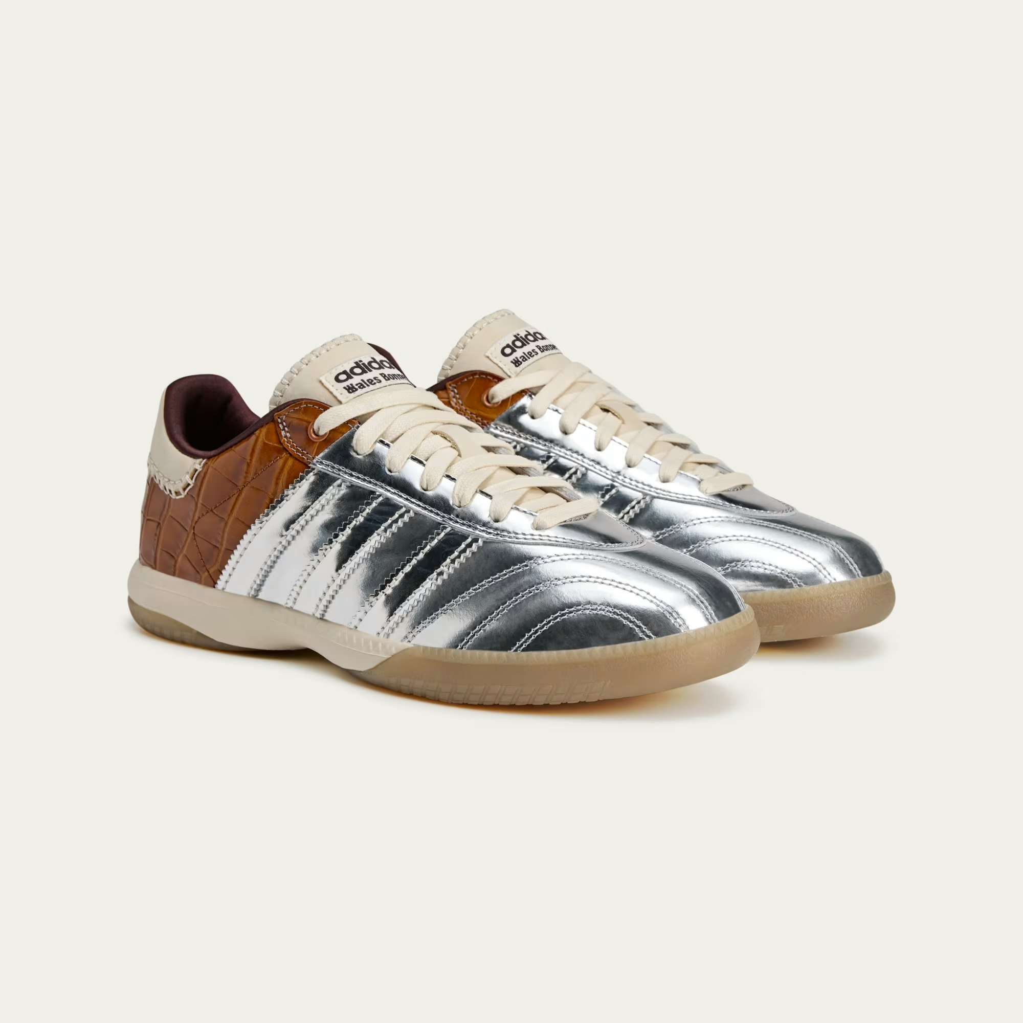 Wales Bonner x adidas Samba MN "Silver Metallic"