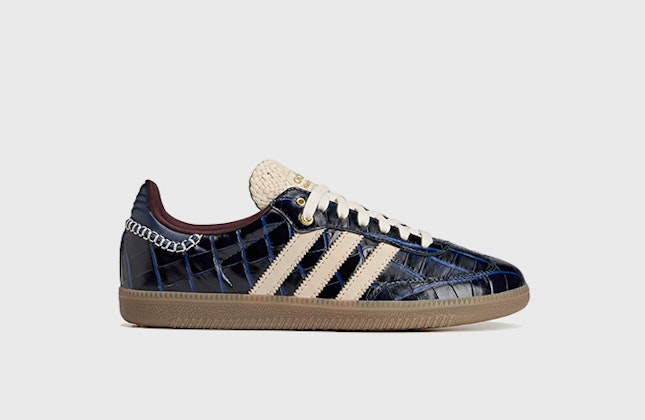 Wales Bonner x adidas Samba "Navy Croc" Wales Bonner x adidas Samba "Navy Croc"
