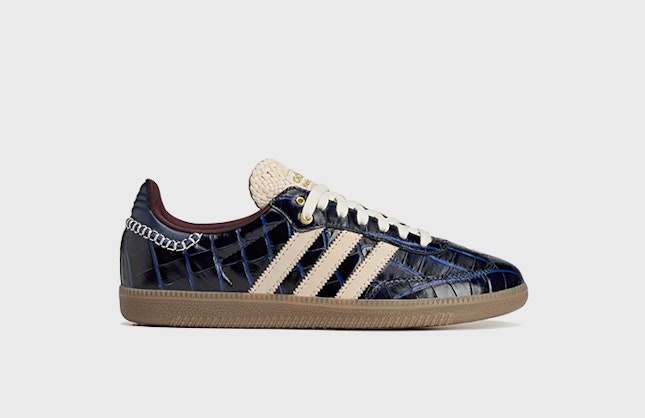 Wales Bonner x adidas Samba "Navy Croc"