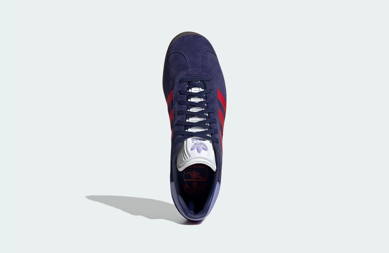 FC Arsenal x adidas Gazelle "Better Scarlet"