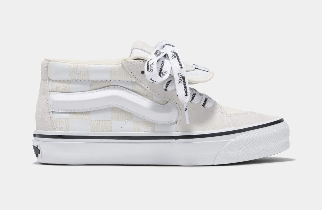 Homme Girls x Vans Sk8-Mid Reissue 83 "Classic White"