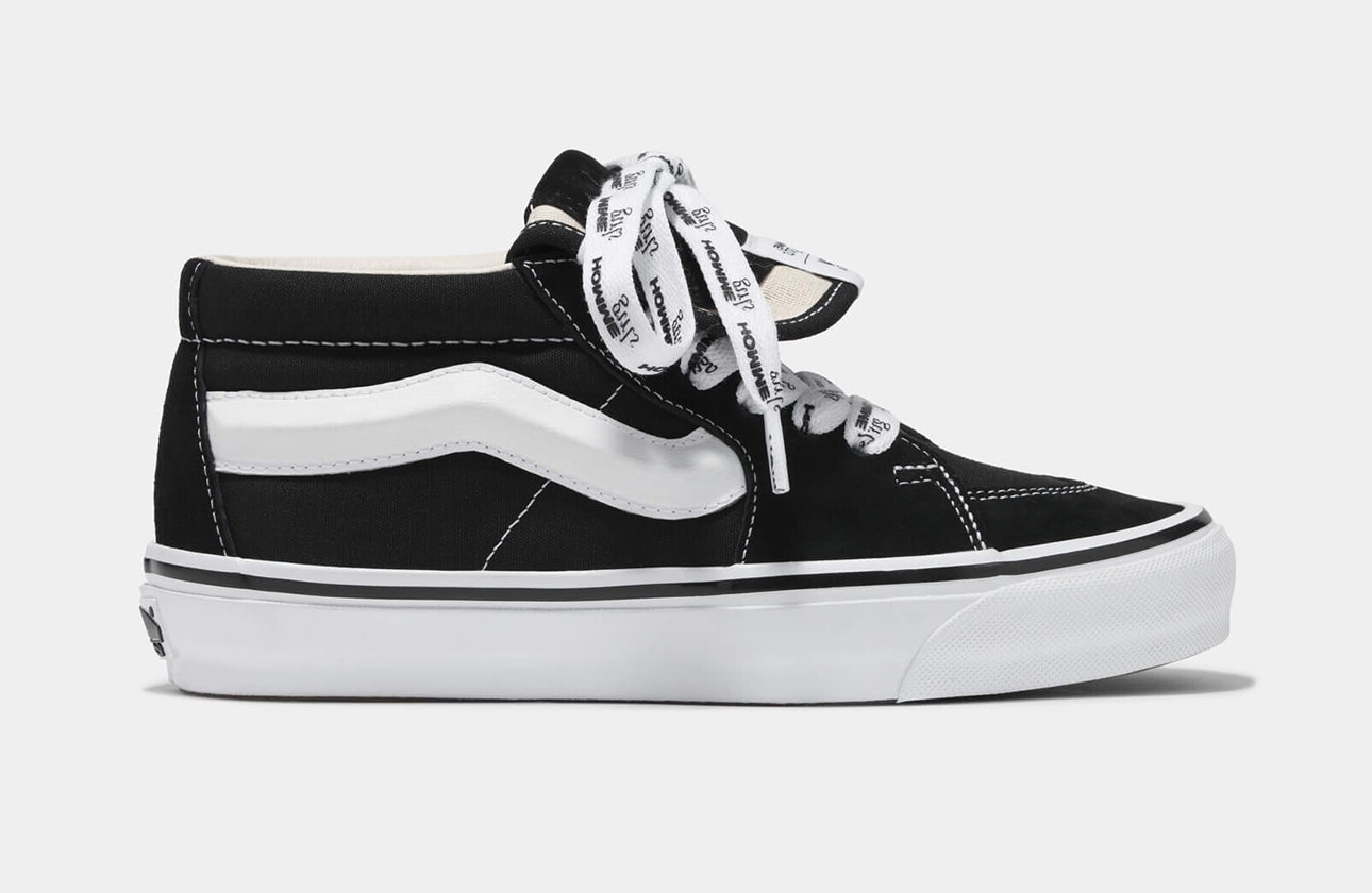 Homme Girls x Vans Sk8-Mid Reissue 83 "Black"