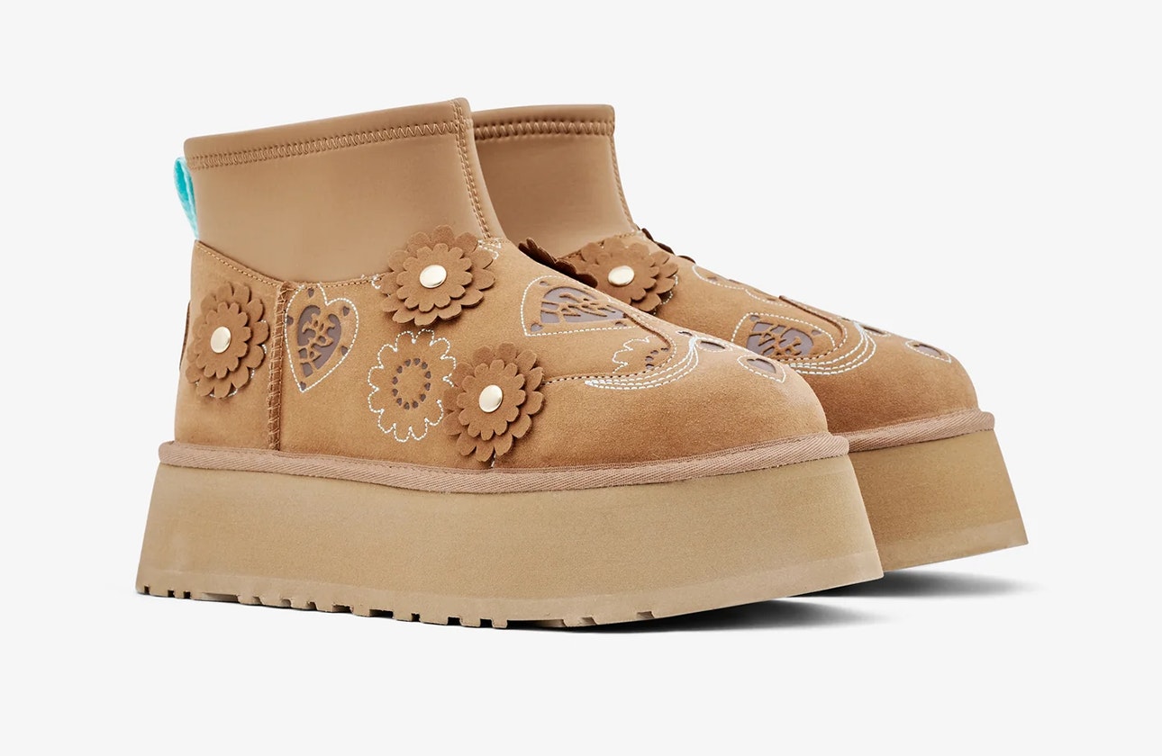 Yueqi Qi x UGG Mini Dipper "Chestnut"