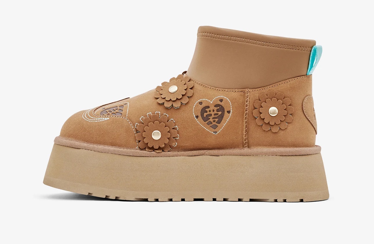 Yueqi Qi x UGG Mini Dipper "Chestnut"