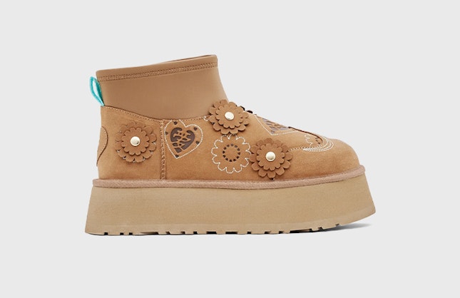 Yueqi Qi x UGG Mini Dipper "Chestnut"