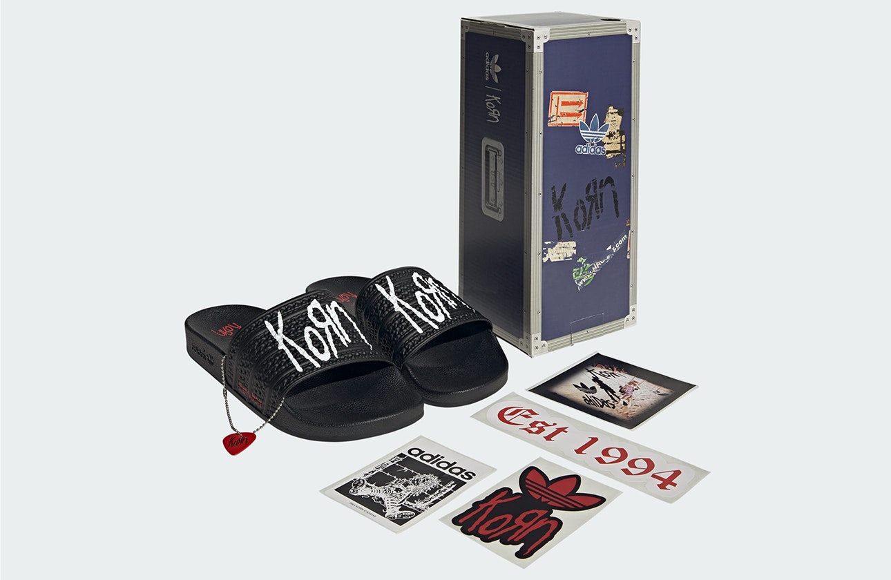 KORN x adidas Adilette "30th Anniversary"