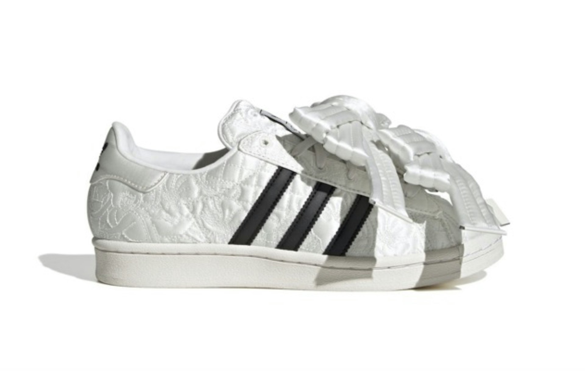 Caroline Hú x adidas Superstar "Cloud White"