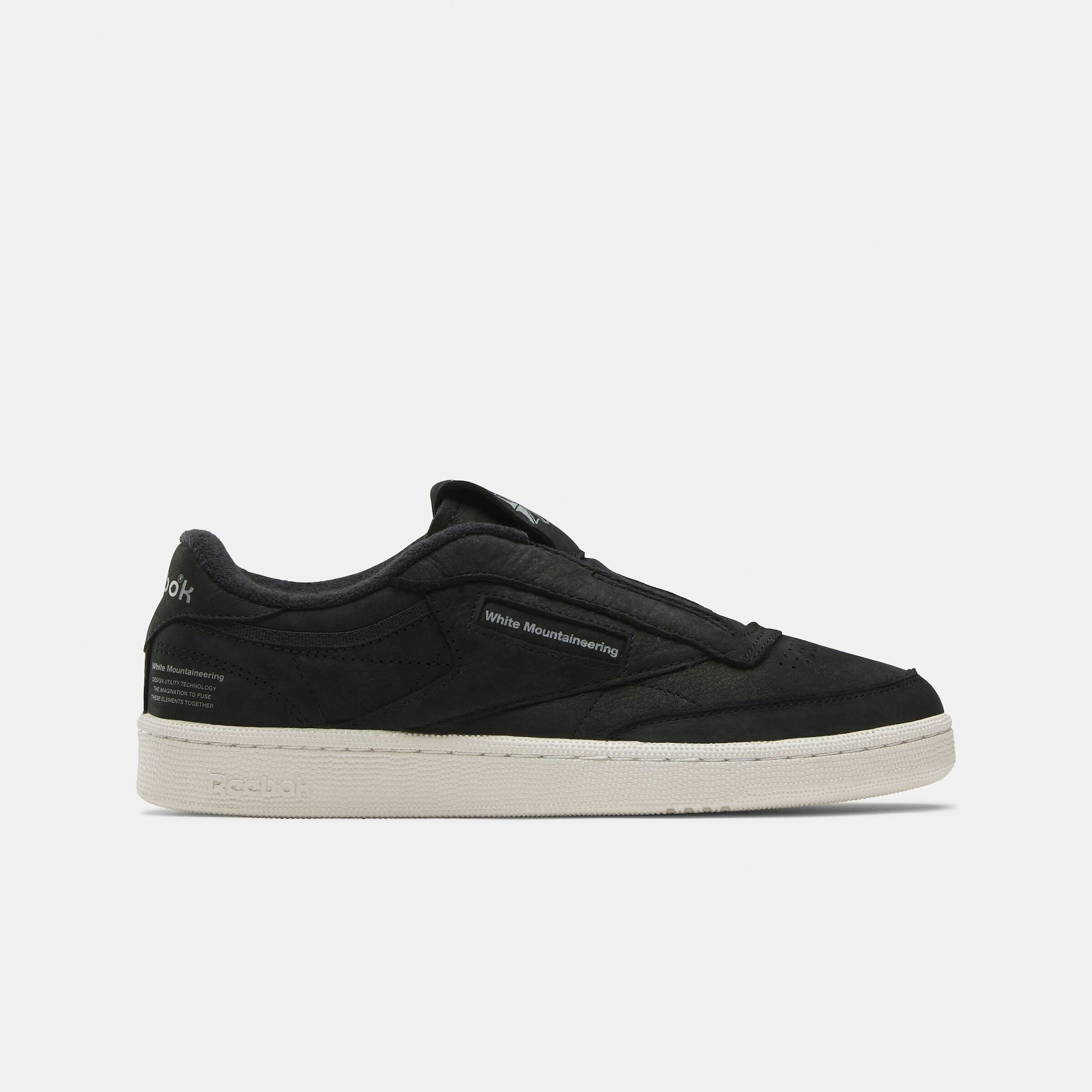 White Mountaineering x Reebok Club C 85 "Black"