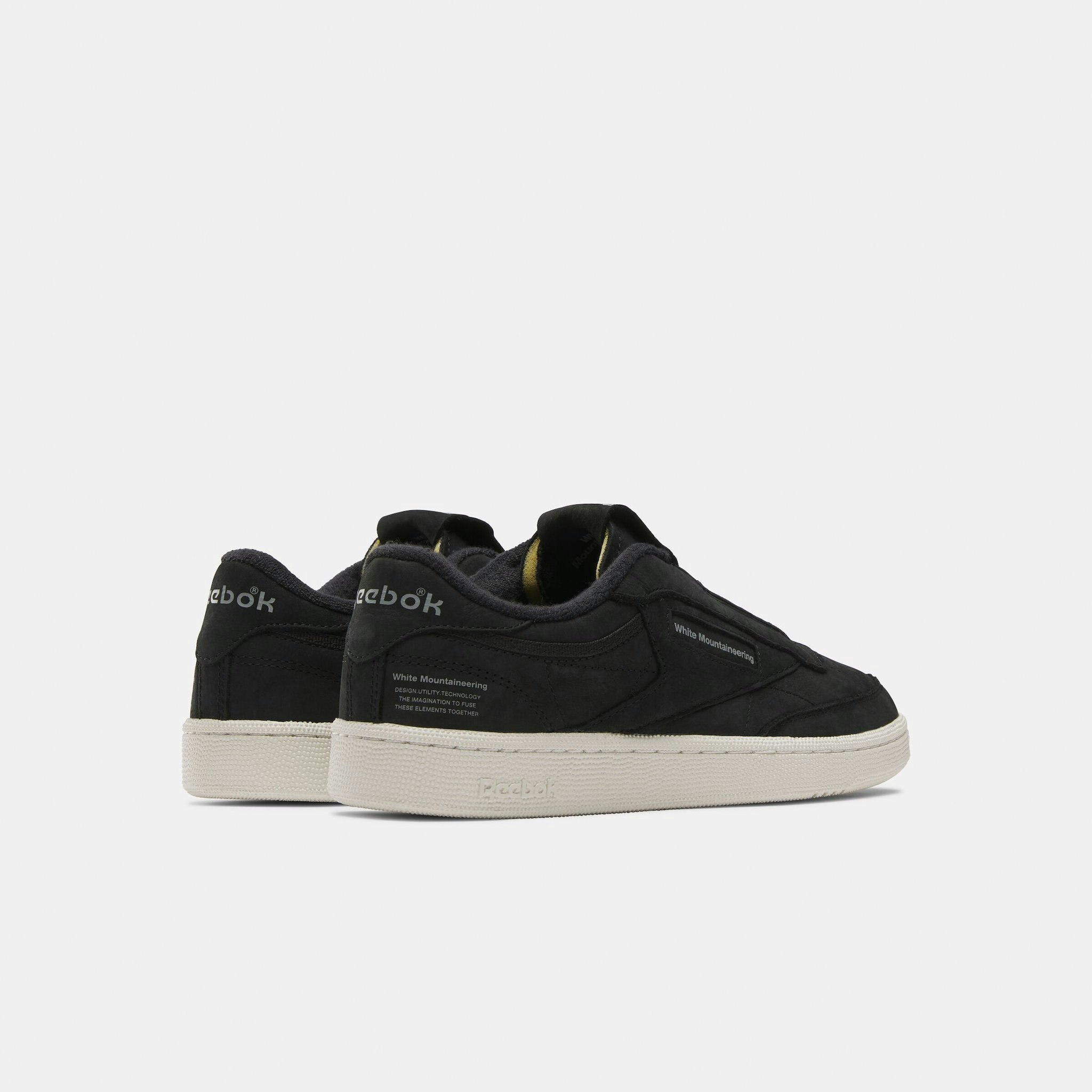 White Mountaineering x Reebok Club C 85 "Black"