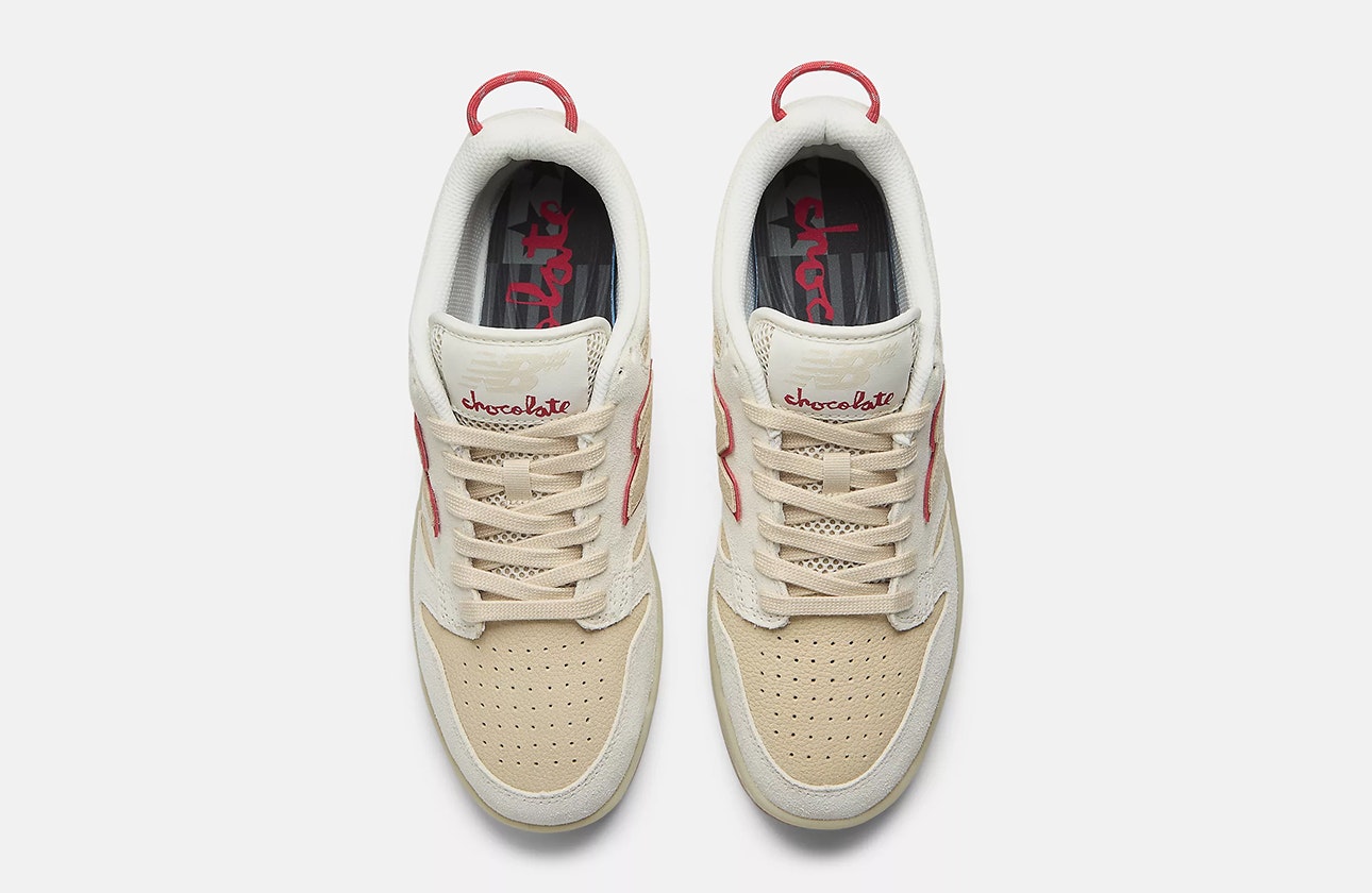 Chocolate Skateboards x New Balance Numeric 480 "Sea Salt"