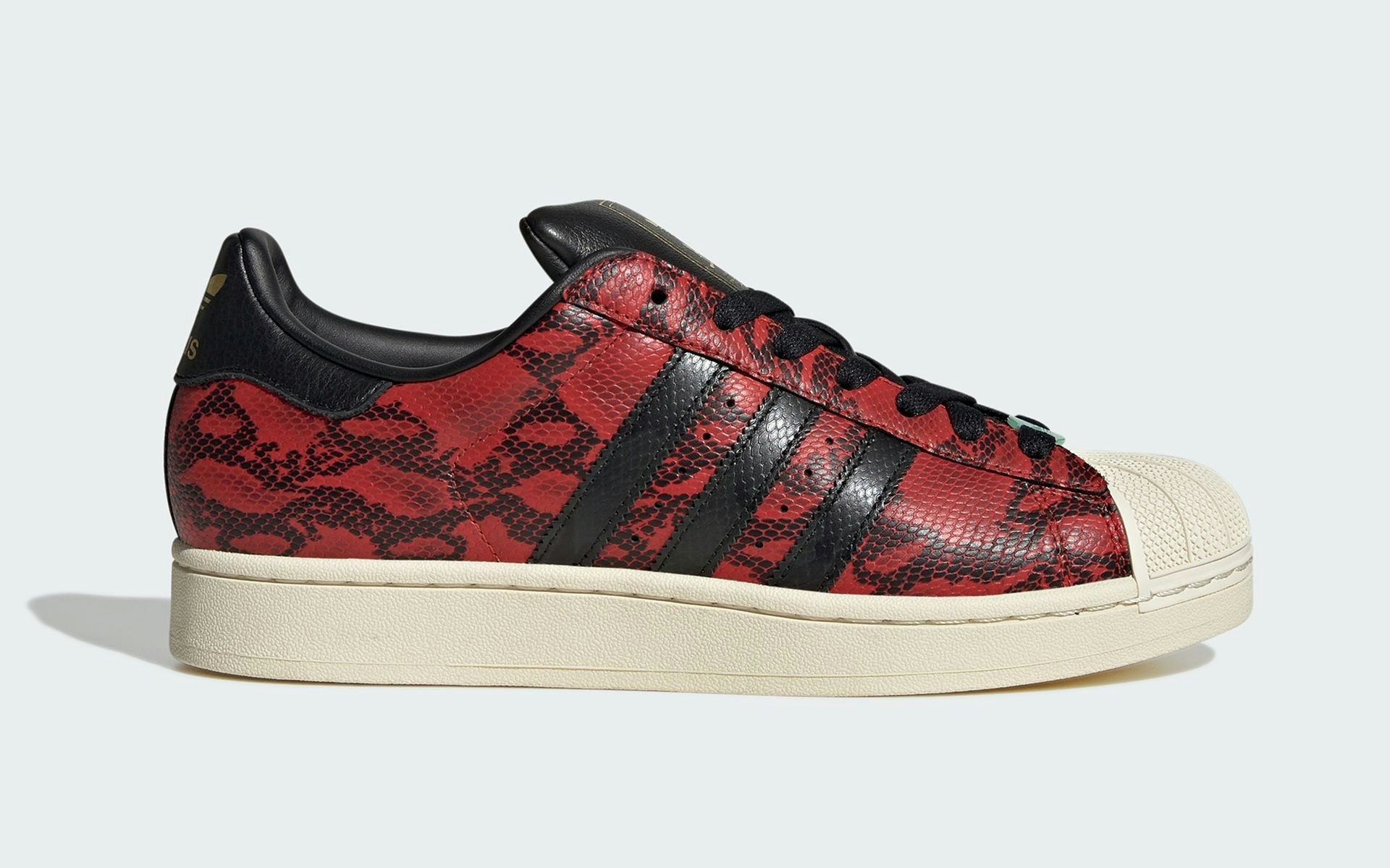 adidas Superstar "Year of the Snake" (Red Snakeskin)