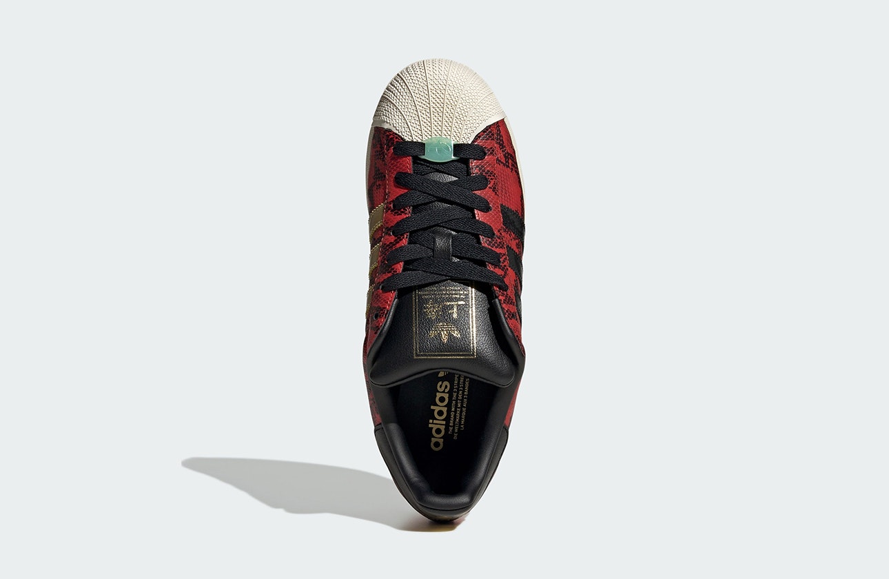 adidas Superstar "Year of the Snake" (Red Snakeskin)