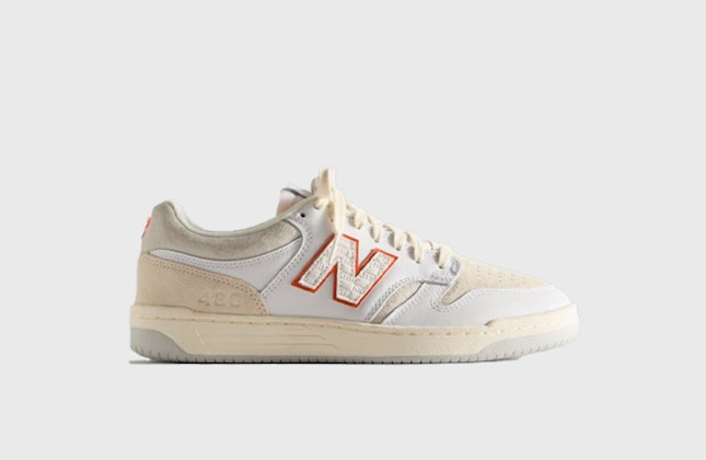 Kith x New Balance Numeric 480 "Madison Square Garden" (White Orange) Kith x New Balance Numeric 480 "Madison Square Garden" (White Orange)