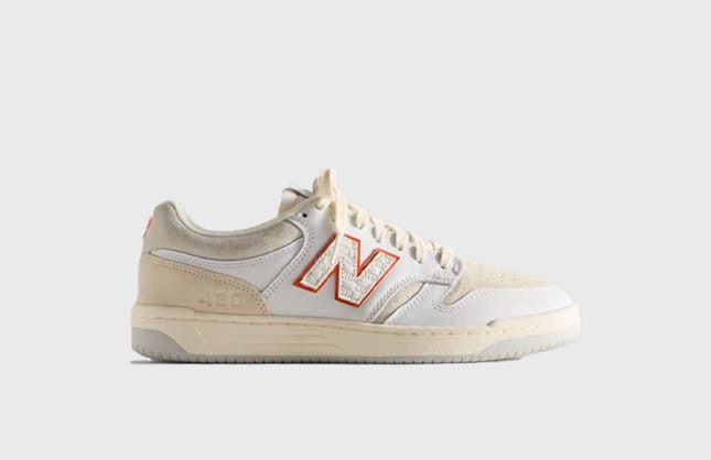 Kith x New Balance Numeric 480 "Madison Square Garden" (White Orange)