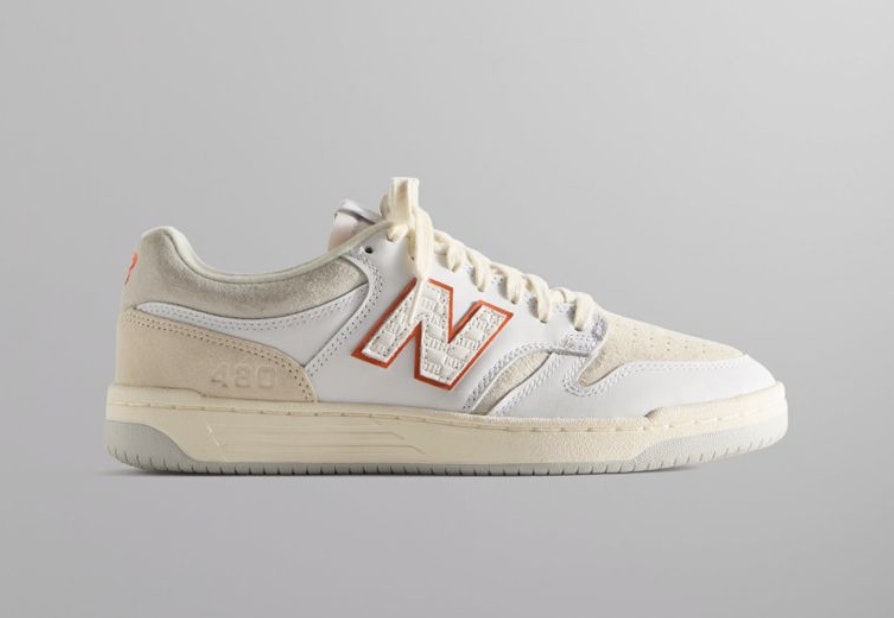 Kith x New Balance Numeric 480 "Madison Square Garden" (White Orange)