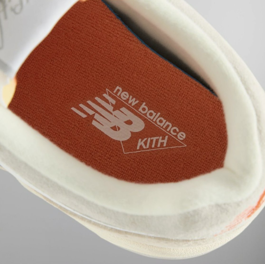 Kith x New Balance Numeric 480 "Madison Square Garden" (White Orange)