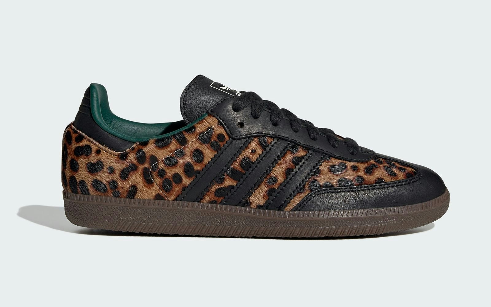 adidas Samba OG "Leopard Pack" (Black)