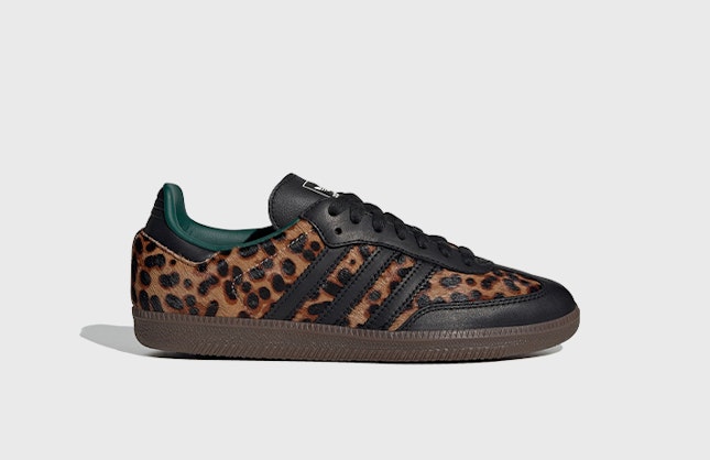 adidas Samba OG "Leopard Pack" (Black)