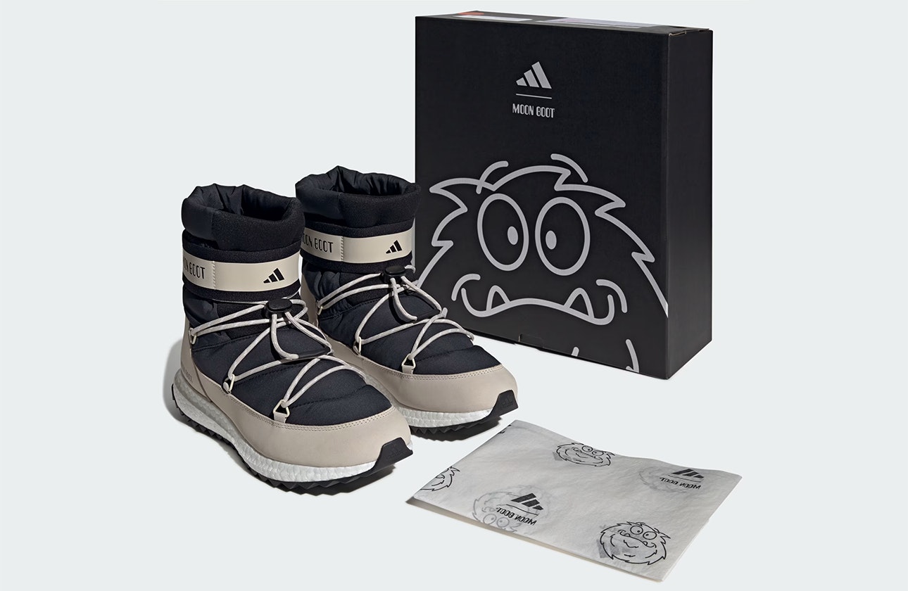 Moon Boot x adidas Moonboost High "Core Black"