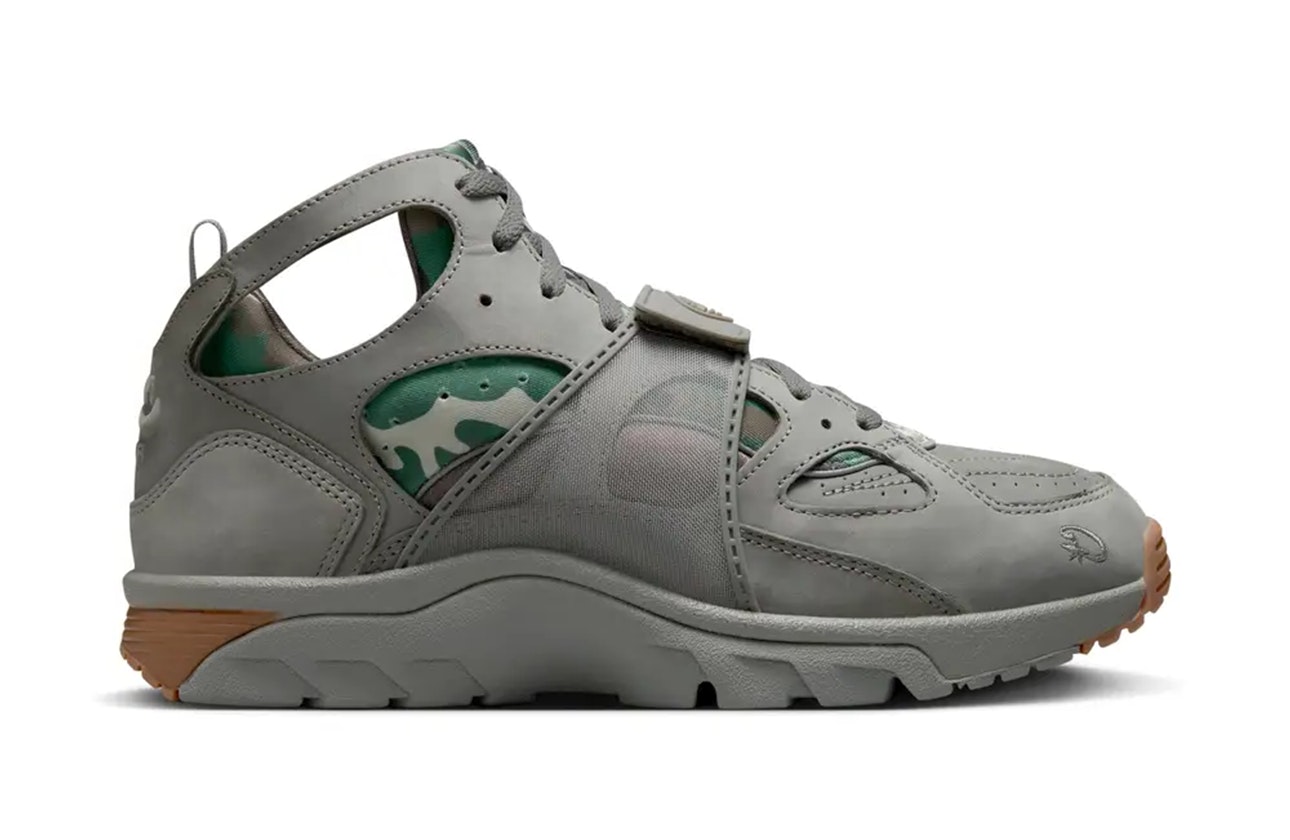 Corteiz x Nike Air Trainer Huarache "Flat Pewter"