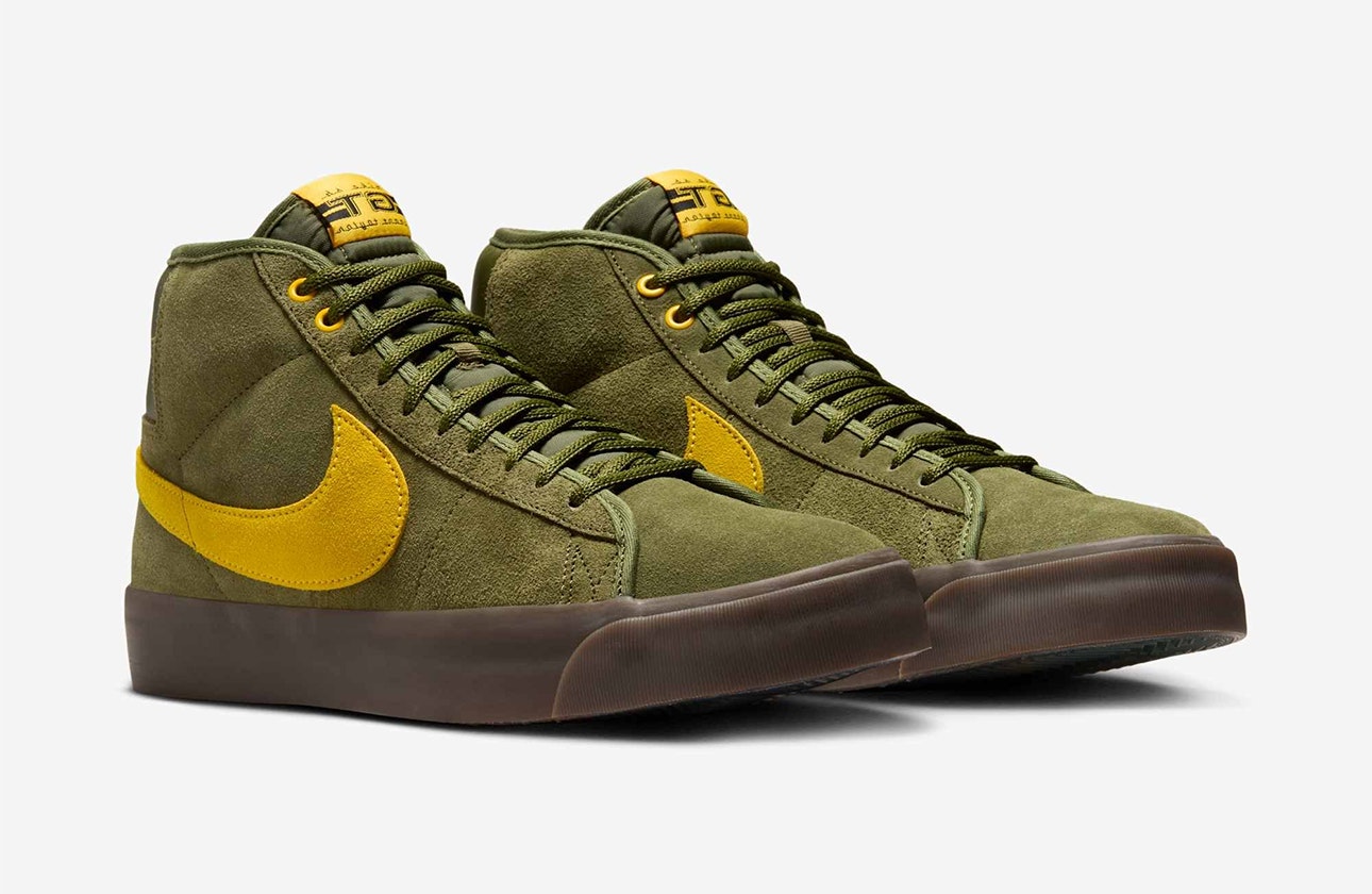 Antihero x Nike Zoom Blazer Mid QS "Rough Green"