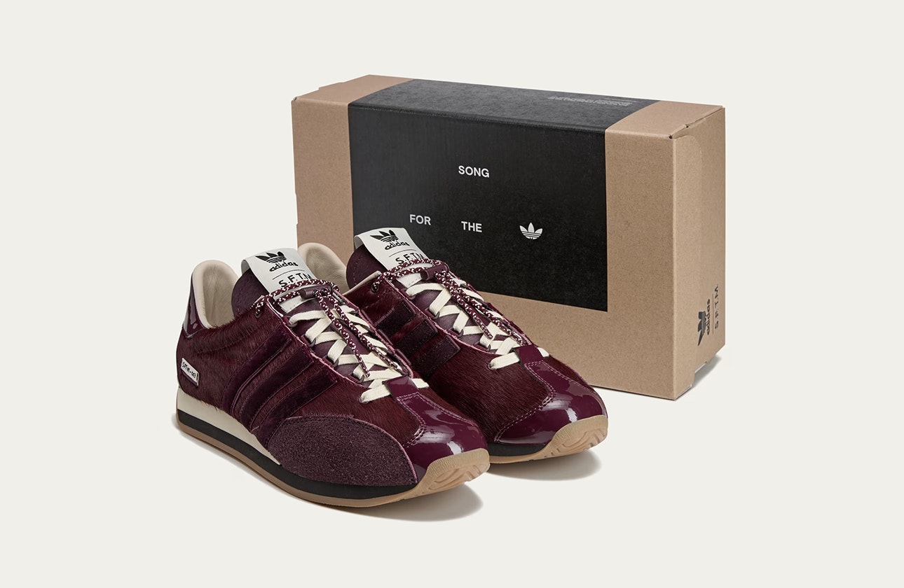 Song for the Mute x adidas Country OG "Maroon"