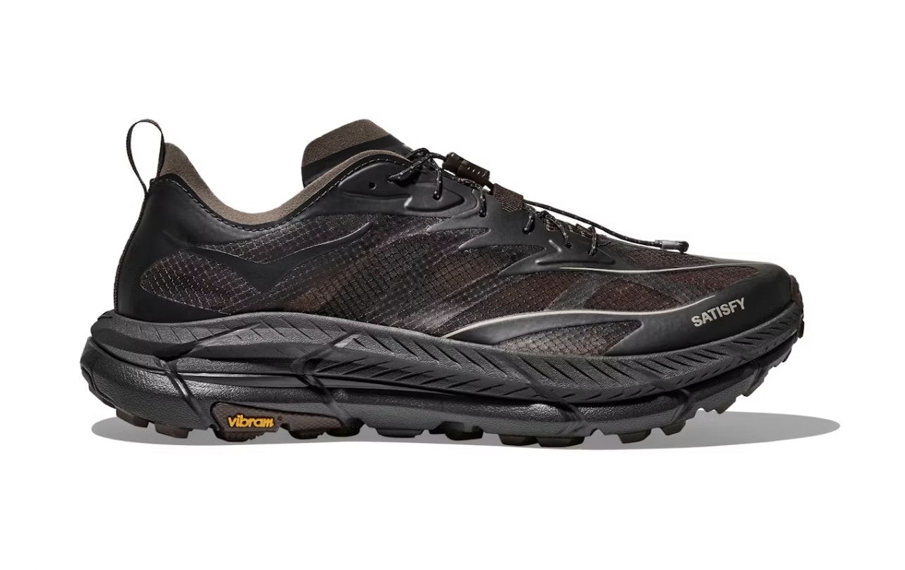 Satisfy x Hoka One One Mafate Speed 4 Lite "Coffee"