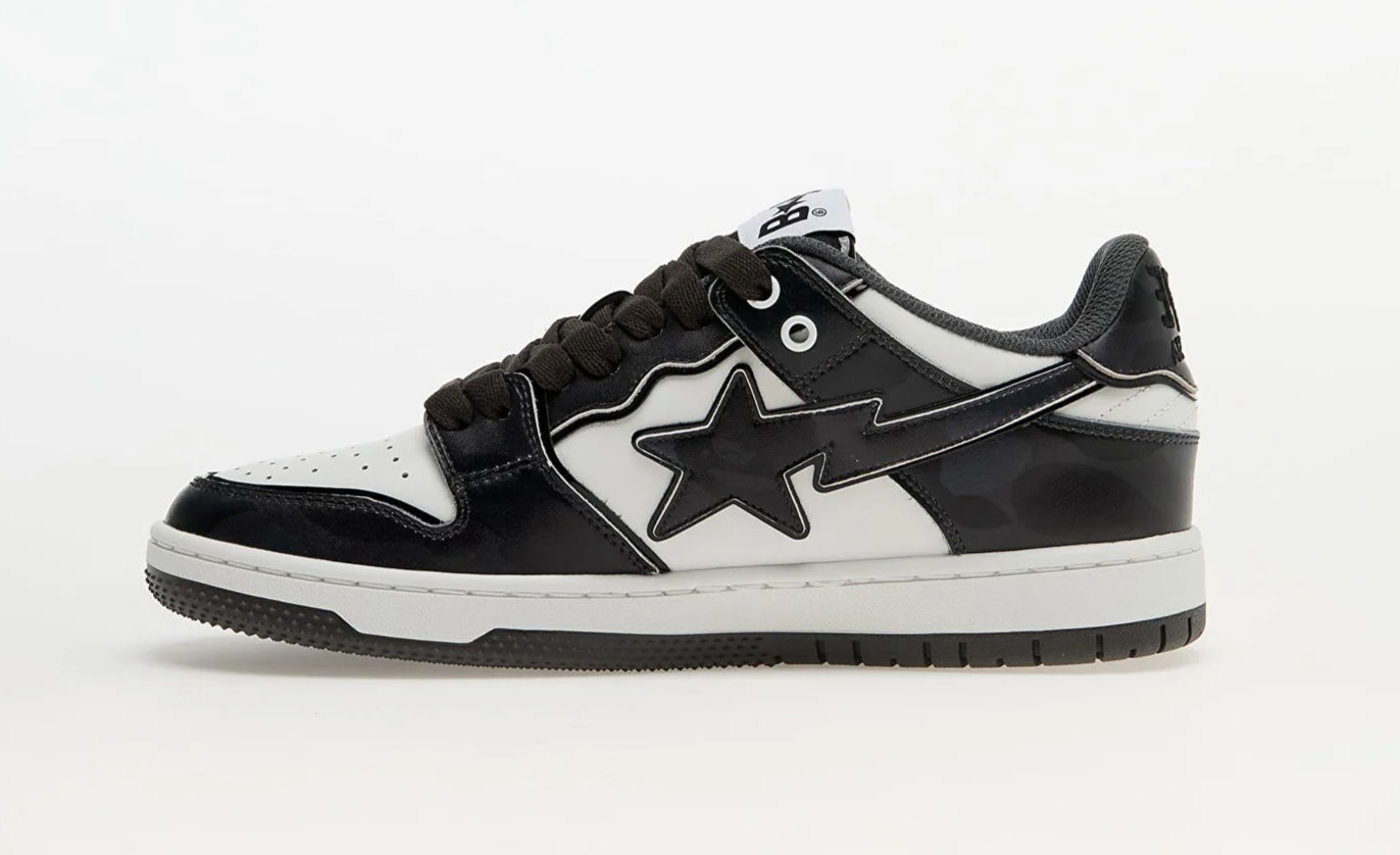A Bathing Ape Bape SK8 Sta 5 M2 "Oreo"