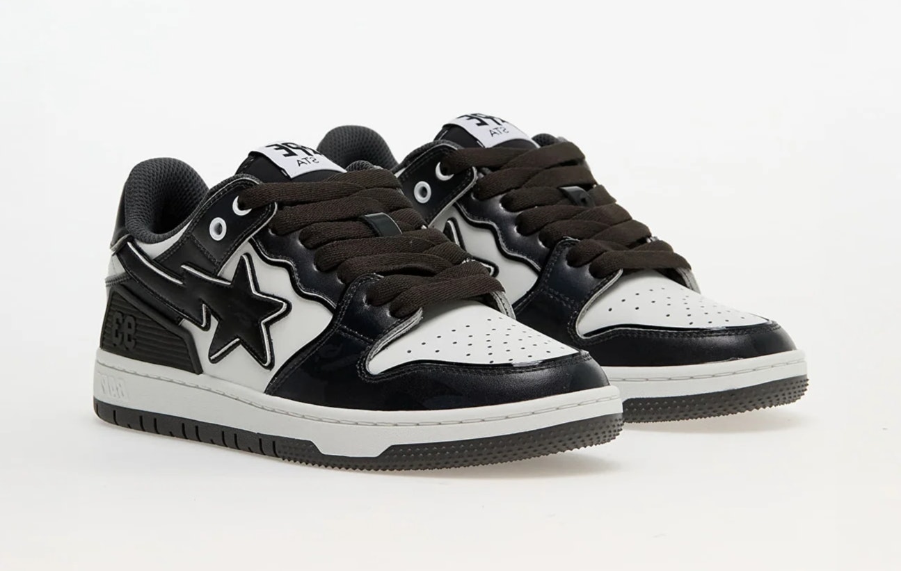 A Bathing Ape Bape SK8 Sta 5 M2 "Oreo"