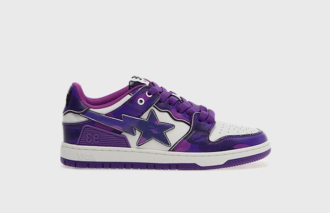 A Bathing Ape Bape SK8 Sta 1 M2 "Purple"