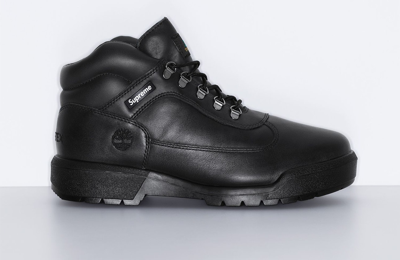 Supreme x Hysteric Glamour x Timberland Field Boot Gore-Tex "Black"