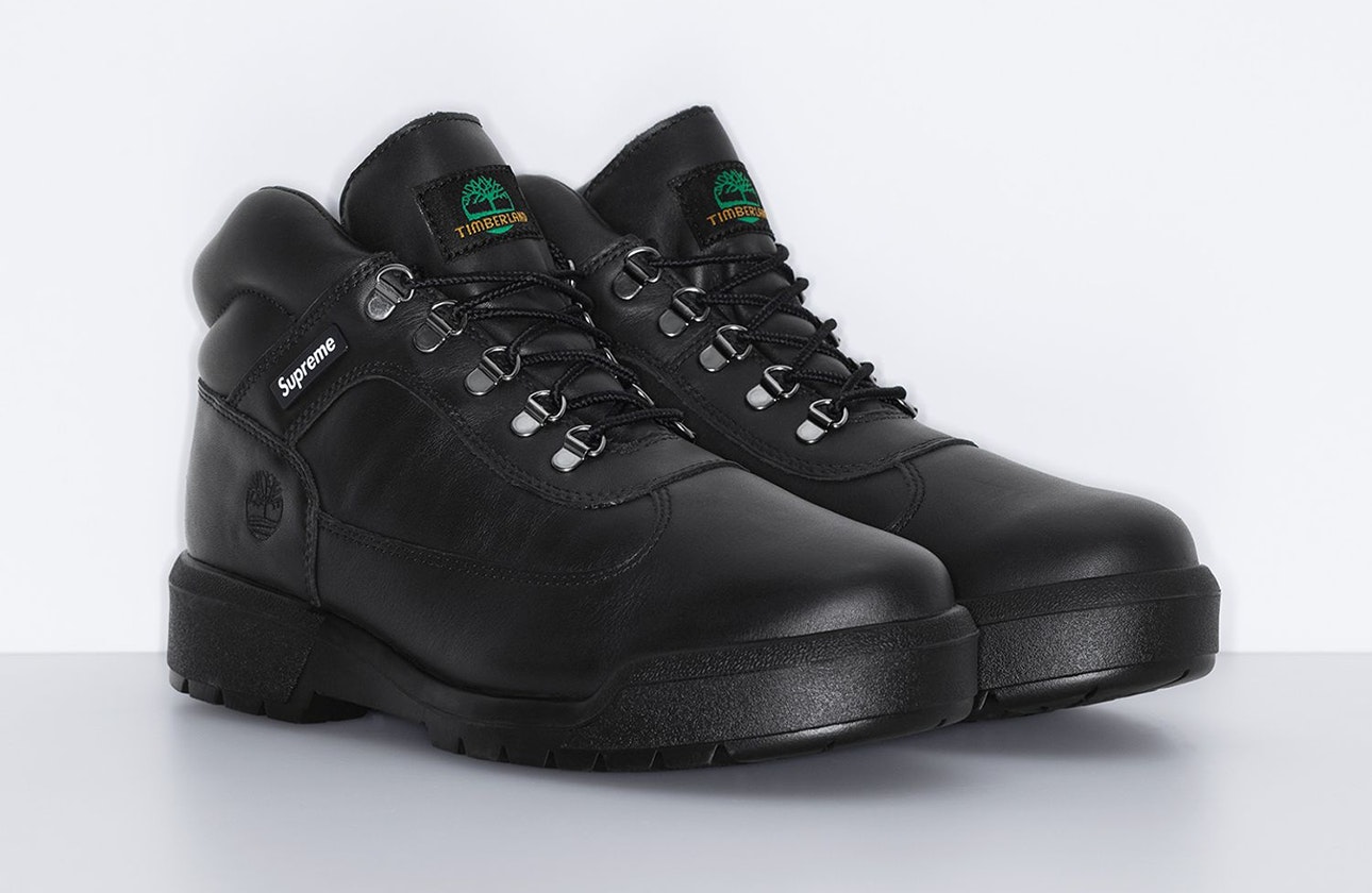 Supreme x Hysteric Glamour x Timberland Field Boot Gore-Tex "Black"